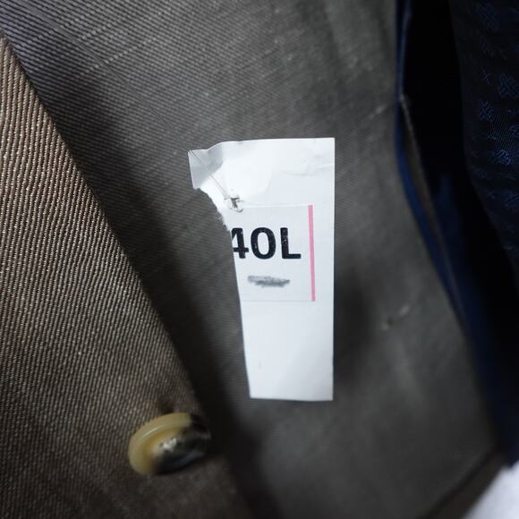 Ted Baker No Ordinary Joe Men’s Blazer 40R Tan Wool Linen- Joy SPJ - Picture 10 of 13